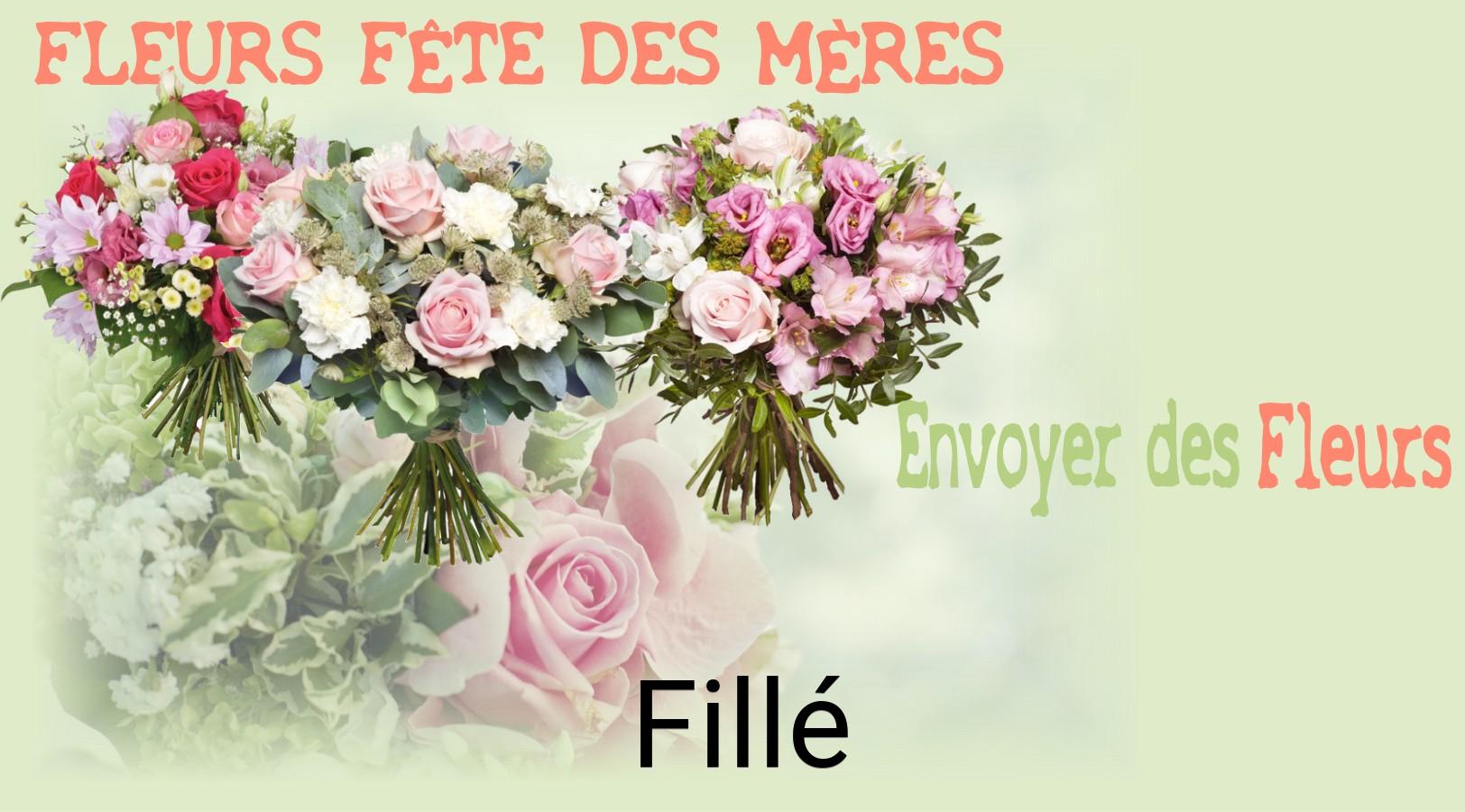 Bouquet de Fête des Mères livré à Fillé